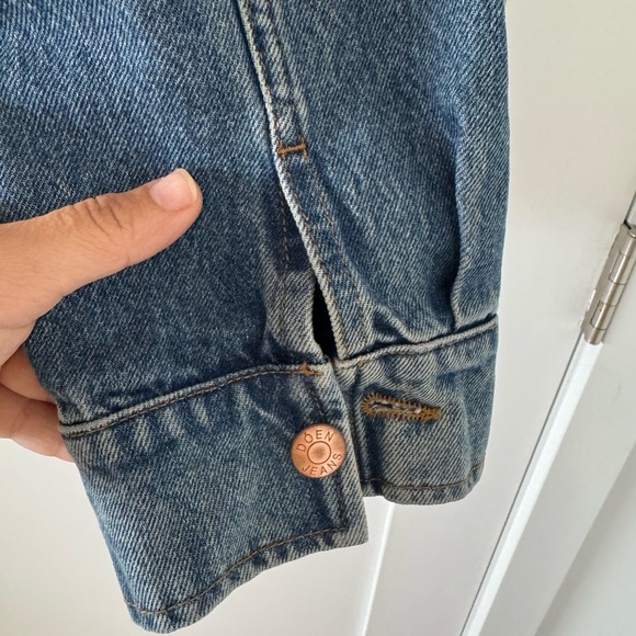 Doen denim jacket size L NWOT - Picture 12 of 14